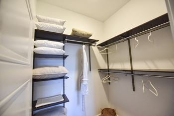 Built in closet shelving
